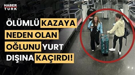 Ölümlü kazaya karışmıştı Yazar Eylem Tok oğlunu Mısıra kaçırdı